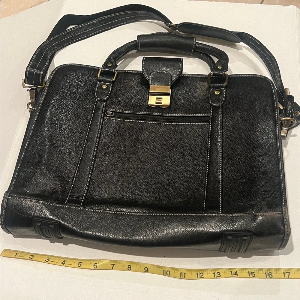 Vintage Amiet Leather Briefcase